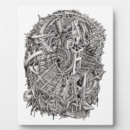 Placa Expositora Weirdhead por Brian Benson