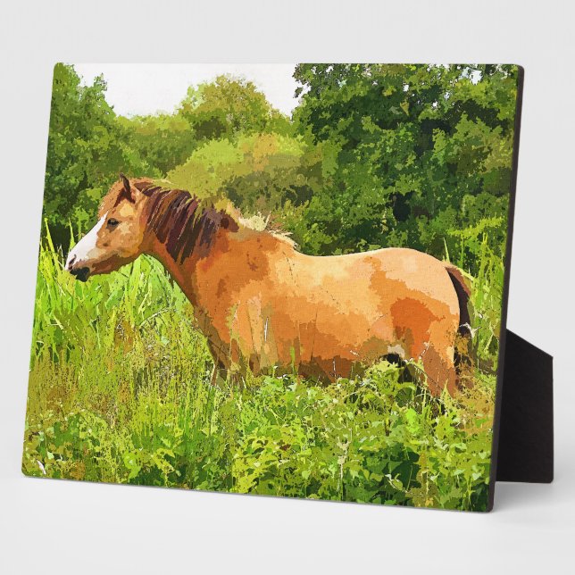 PLACA EXPOSITORA WELSH PONY (Lado)
