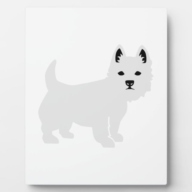 Placa Expositora Westie (Frente)