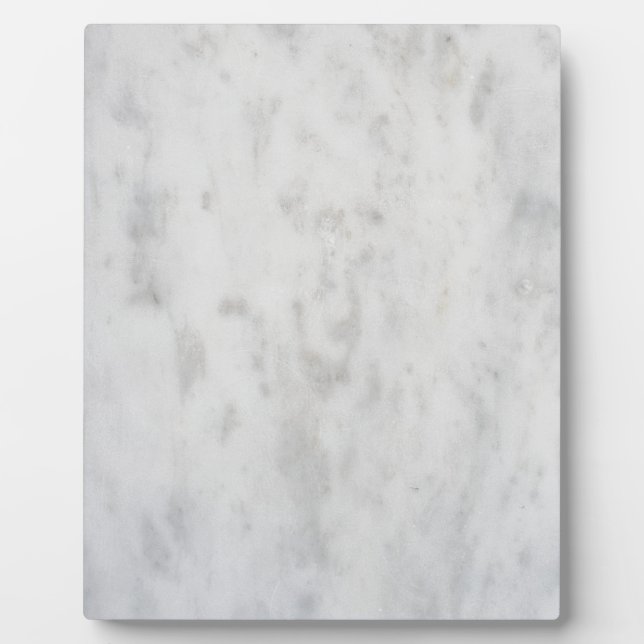 Placa Expositora White marble pattern (Frente)