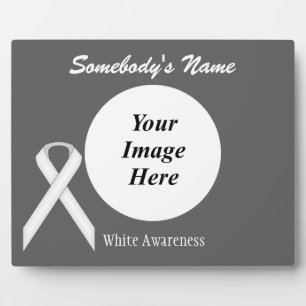 Placa Expositora White Standard Ribbon Template by Kenneth Yoncich
