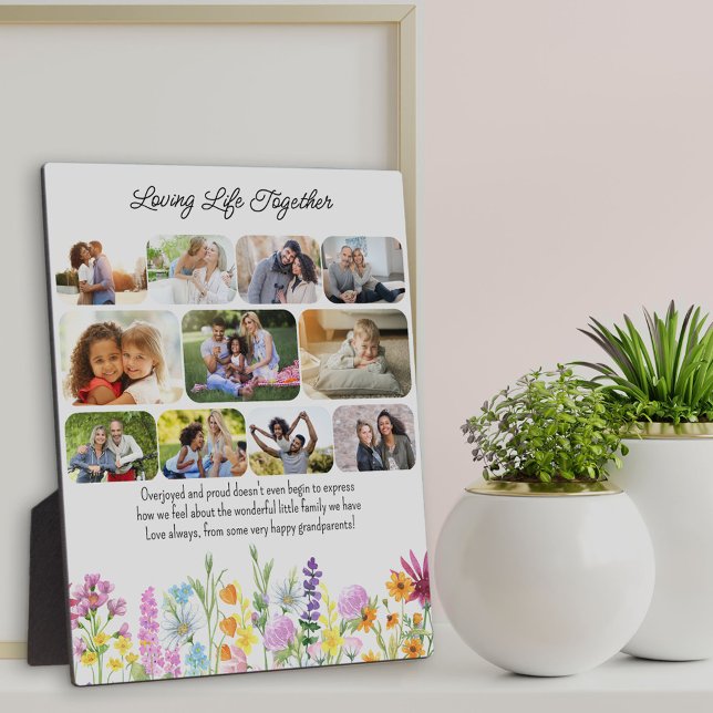 Placa Expositora Wildflower Love Life Together 11 Foto (Subido por el creador)