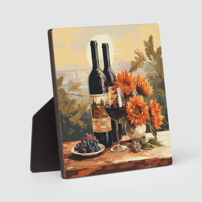 Placa Expositora Wine Lover's (Anverso)
