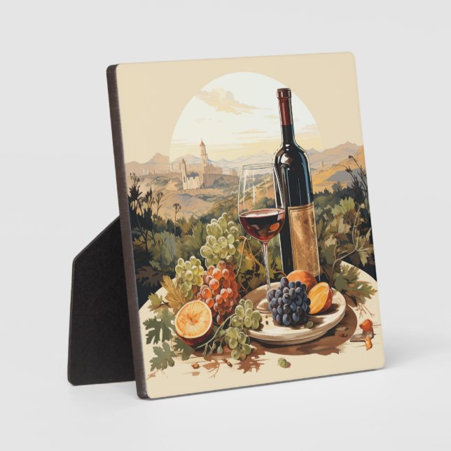 Placa Expositora Wine Lover's (Anverso)