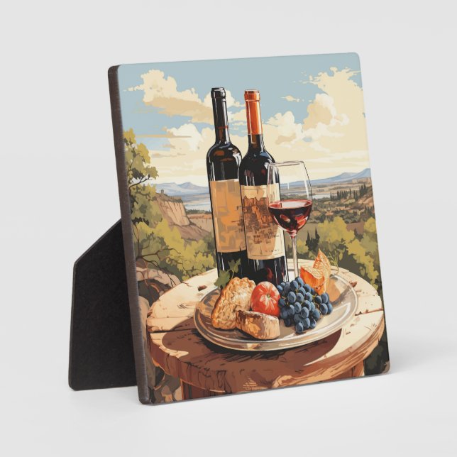 Placa Expositora Wine Lover's (Anverso)