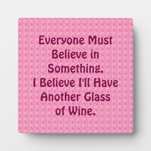 Placa Expositora Wine Tabletop (Frente)