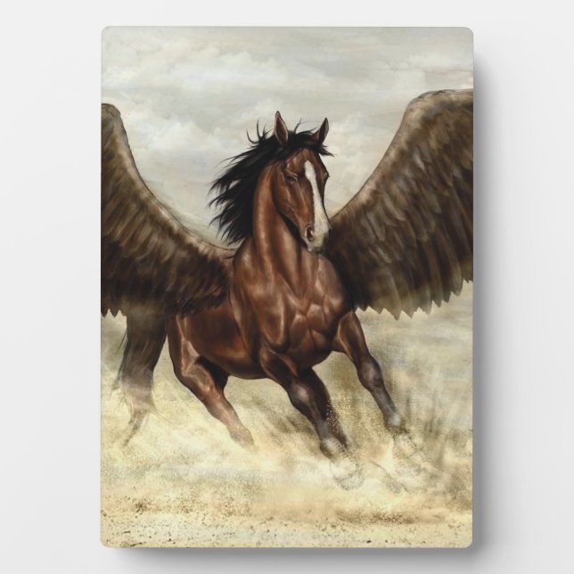 Placa Expositora Winged Pegasus (Frente)