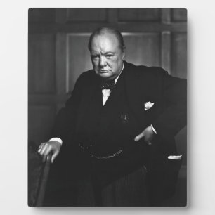 Placa Expositora Winston Churchill