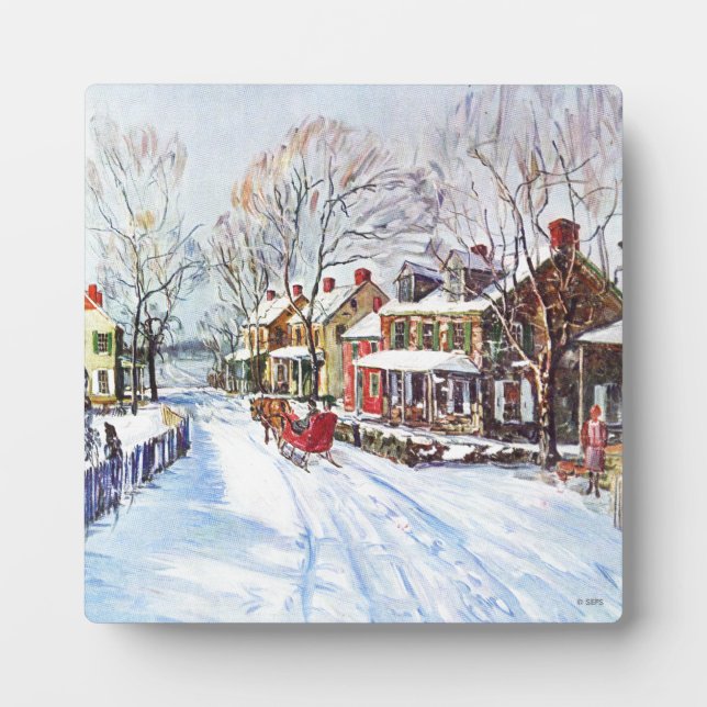 Placa Expositora Winter Wonderland (Frente)