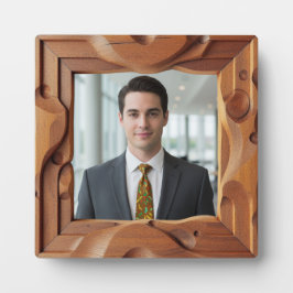 Placa Expositora wood frame
