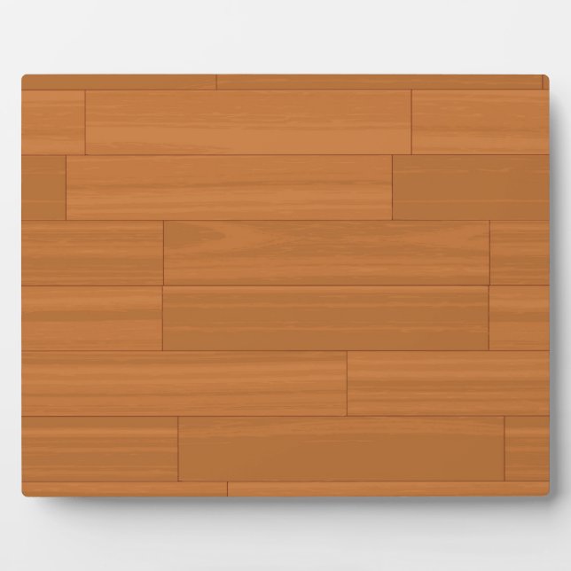 Placa Expositora Wood Parquet Floor Pattern (Frente)