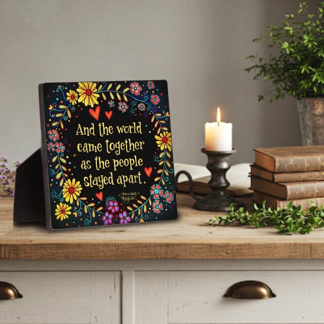 Placa Expositora Y El Mundo Se Unió A La Inespiritualidad (Subido por el creador)