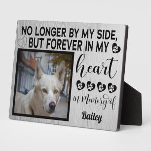 Placa Expositora Ya no está a mi lado, memorial para mascota – Foto