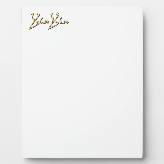 Placa Expositora YiaYia (Frente)