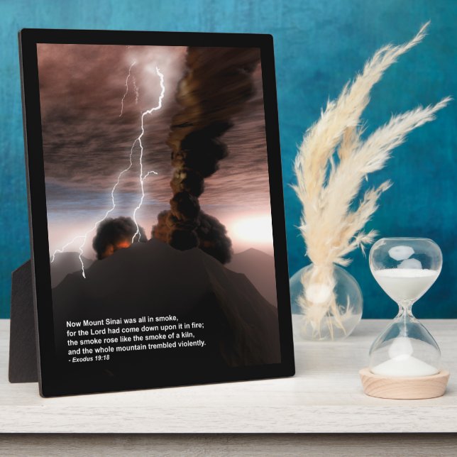 Placa Expositora Yitro - Monte Sinaí (Lado)