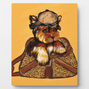 PLACA EXPOSITORA YORKIE POO