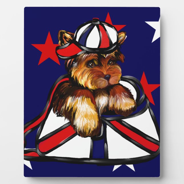 PLACA EXPOSITORA YORKIE POO (Frente)