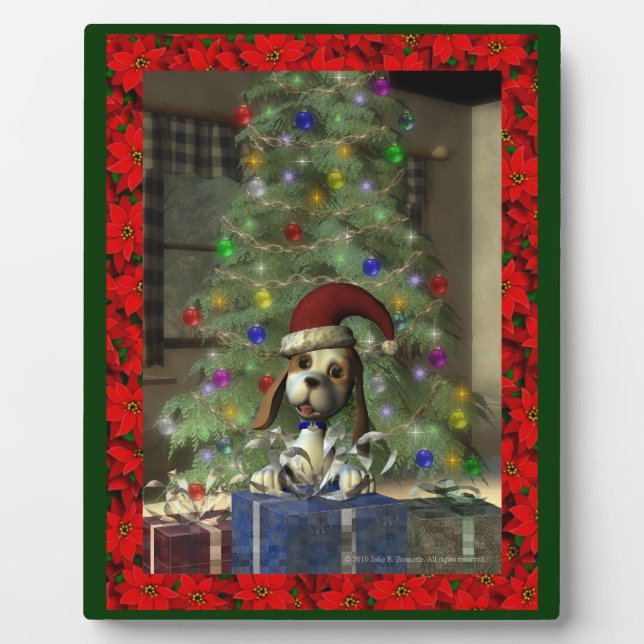 Placa Expositora Yule Puppy Plaque (Frente)