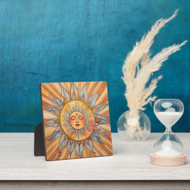 Placa Expositora Zen Bohemian Sun Plaque (in situ)