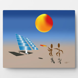 Placa Expositora Zinglees ~ Energía solar