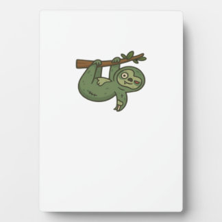 Placa Expositora Zombie Sloth Classic T-Shirt