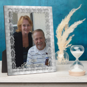 placa fotográfica del 25° aniversario