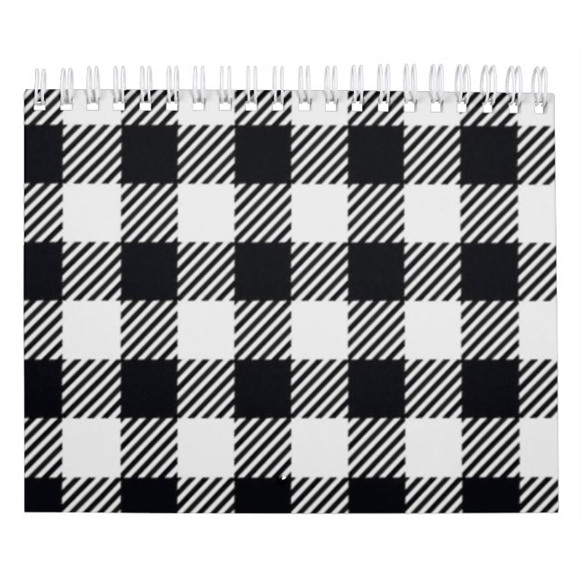Placa gris | Calendario de cheques (Tapa)