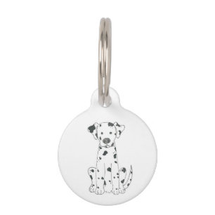 Placa identificativa para mascotas dálmatas