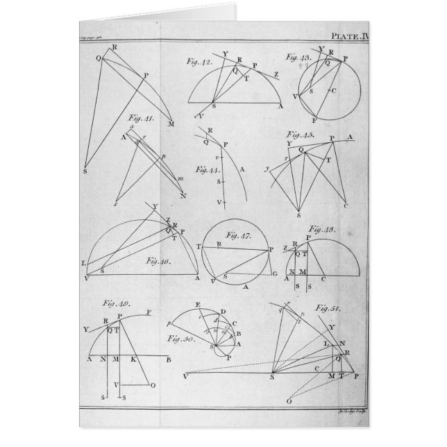 Placa IV, ilustrando el asunto X (Frente)