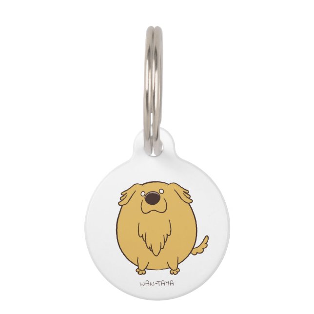 PLACA PARA MASCOTAS ゴールデンレトリバー "ゴルたま" <名入れ> (Anverso)