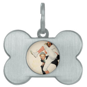 Placa Para Mascotas 100o Aniversario del béisbol