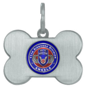 Placa Para Mascotas 11.ª División Aerotransportada Ángeles Árticos