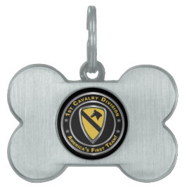 Placa Para Mascotas 1.ª División de Caballería CAV