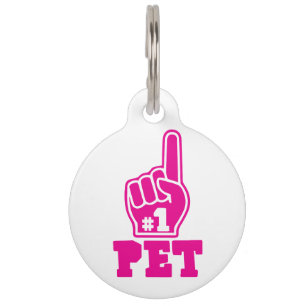 Placa Para Mascotas #1 Mejor Mascota Mejor Mascota de Todos los Tiempo