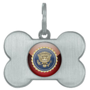 Placa Para Mascotas [300] Insignia del Servicio Presidencial [PSB]