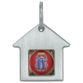 Placa Para Mascotas [300] Tesoro: Antiguo Scarab egipcio