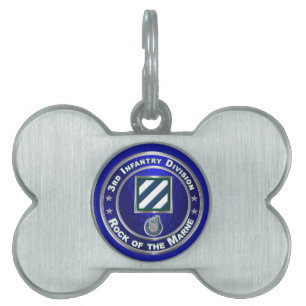 Placa Para Mascotas 3.ª División de Infantería
