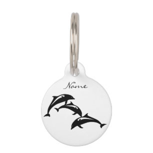 Placa Para Mascotas 3 Propoises Saltantes Thunder_Cove