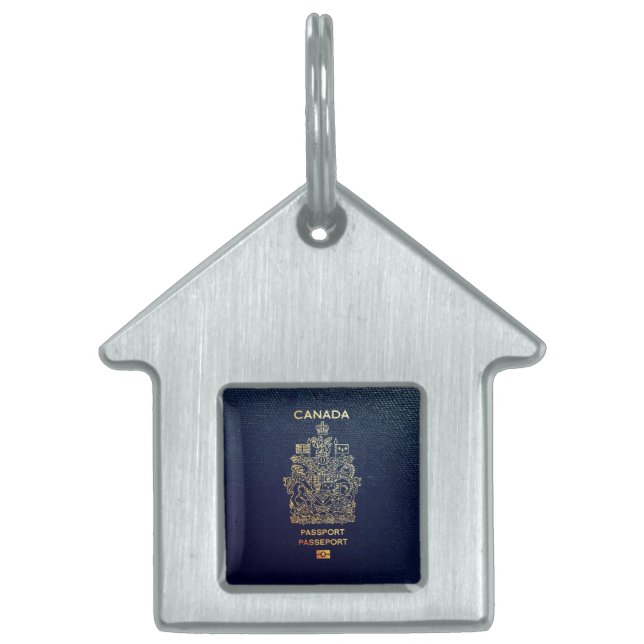 Placa Para Mascotas [400] Cobertura de pasaporte canadiense (Frente)