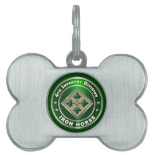 Placa Para Mascotas 4.ª División de Infantería