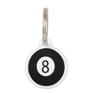 Placa Para Mascotas 8 Ball