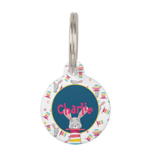 Placa Para Mascotas A Algunos Bunny Les Encanta Este Bunny   Etiqueta 
