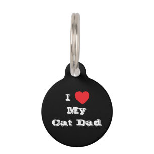 Placa Para Mascotas ♥️ A Mi Papá Gato