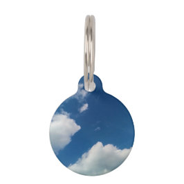 Placa Para Mascotas A softness to the clouds