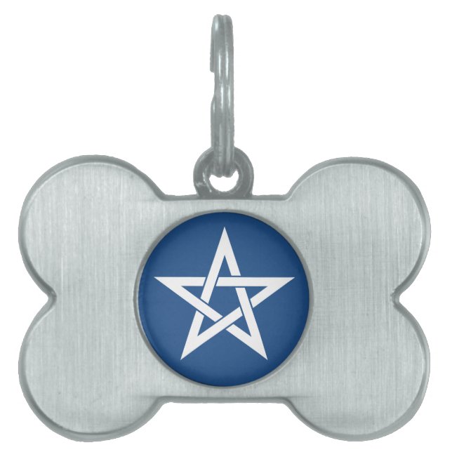 Placa Para Mascotas Abeno Seimei amulet (Frente)