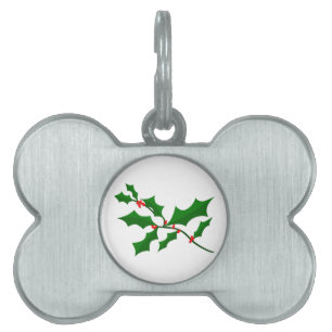 Placa Para Mascotas Acebo