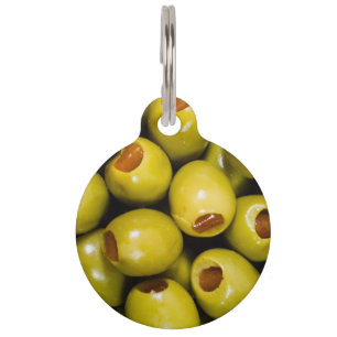 Placa Para Mascotas Aceitunas