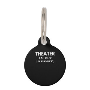 Placa Para Mascotas Acter Es Mi Actor Actor Musical Cuto Deportivo