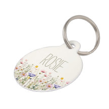 Acuarela Floral Personalizada de Flor Silvestre