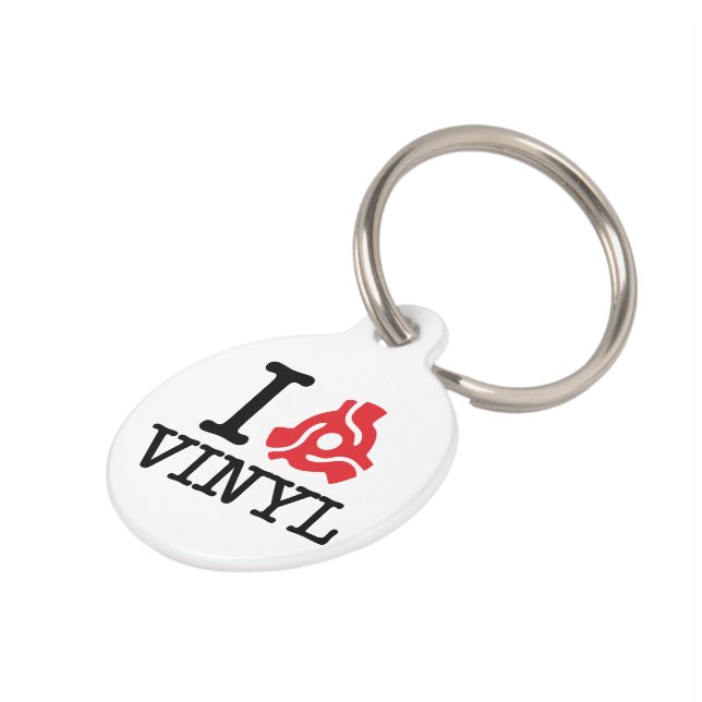 Placa Para Mascotas Adaptador de vinilo I 45 (Lateral)